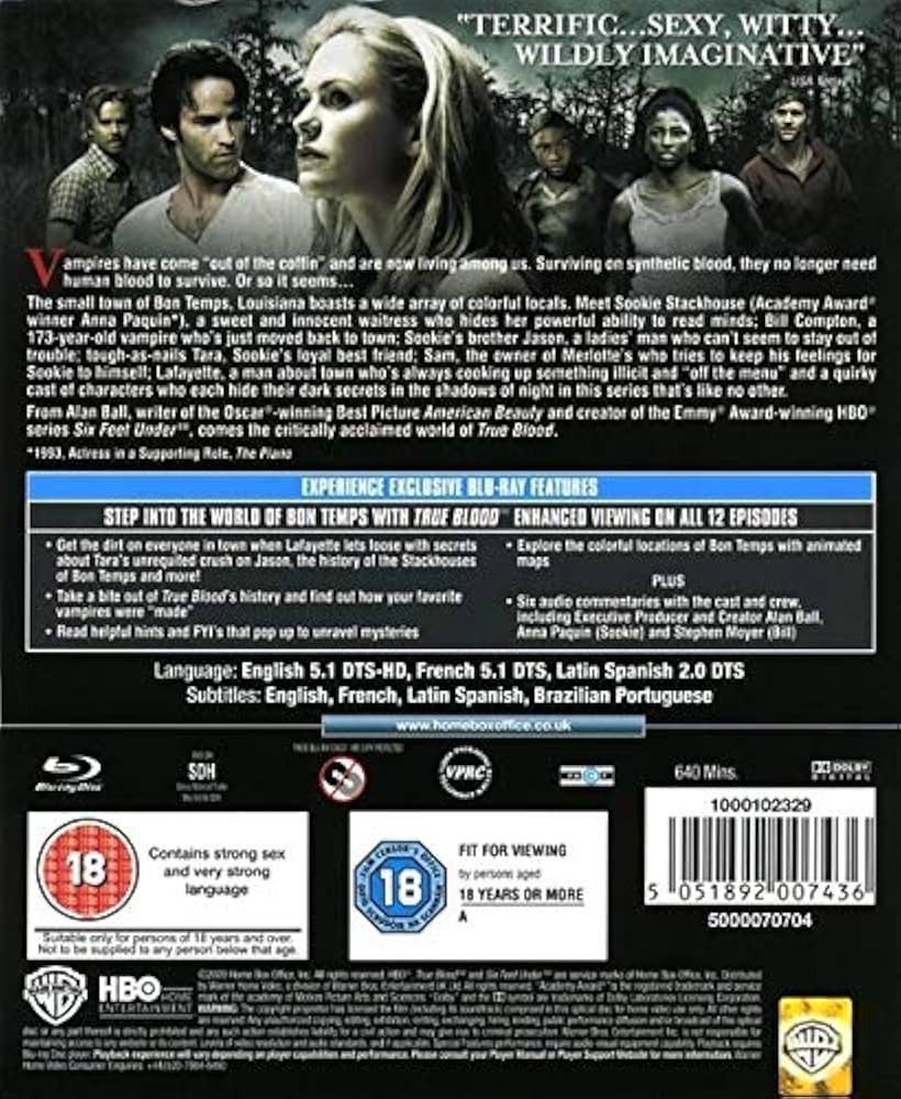 Amazon.com: True Blood: The Complete First Season : Anna